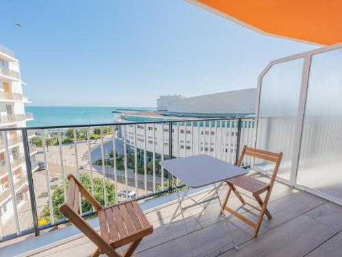 Studio 2 pers accès plage direct, balcon - FR-1-197-584