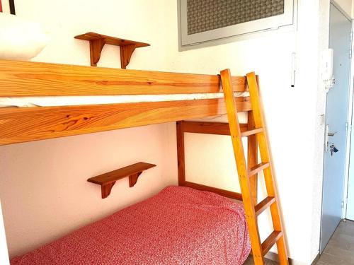 Studio cabine bord de mer La Grande Motte, 4 couchages, parking