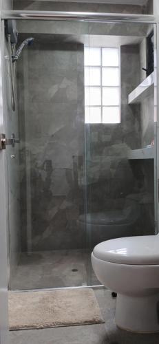 Ένα μπάνιο στο Confortable y luminoso apartamento en Cusco