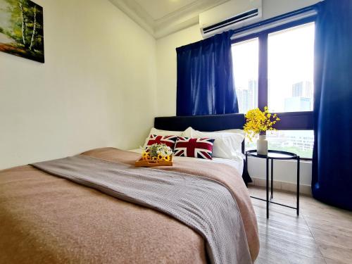 Ένα ή περισσότερα κρεβάτια σε δωμάτιο στο Affordable 8 Guest Tropicana Thomson Hospital Kota Damansara SEGI Giza Mall Tropicana Mall Ikea The Curve One Utama