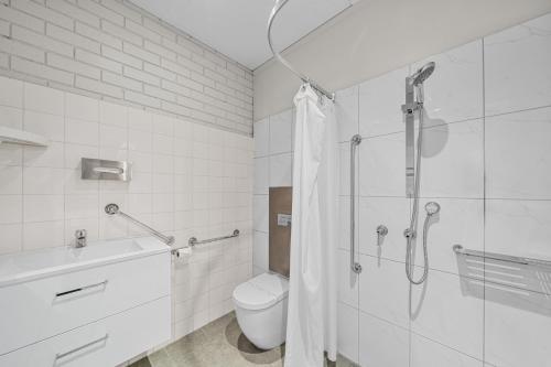 Koupelna v ubytování Comfort Inn Benalla