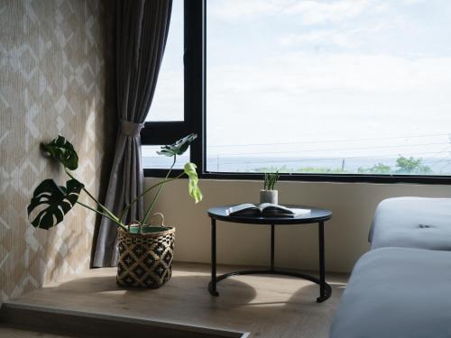Cama o camas de una habitación en 琉球茶室 現代館