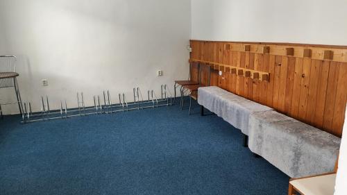 Postel nebo postele na pokoji v ubytování Apartmány Růže
