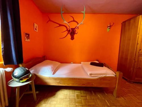 Una cama o camas en una habitación de Ciao Amore St. Anton