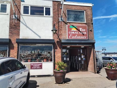 a building with a sign that reads the central cities exchange at Ingoldmells Skegness holiday break at coral beach by Hannah in Lincolnshire