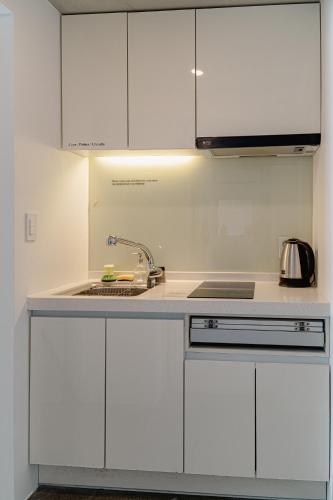 The Phase Boutique Hotel 동대문にあるキッチンまたは簡易キッチン