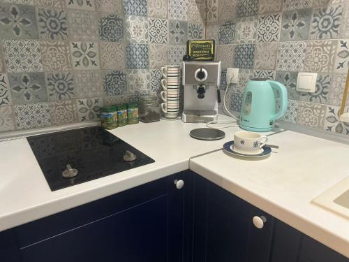 Η κουζίνα ή μικρή κουζίνα στο Apartman Stella Maris