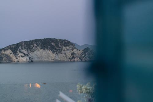 a view of a large body of water at Casa Picimenti Zakynthos Marathias Swimming Pool Ground Floor Villa in Marathias