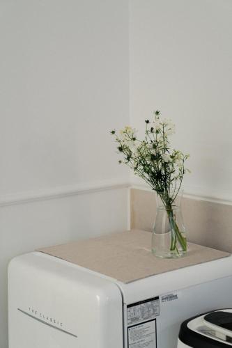 The Phase Boutique Hotel 동대문にあるキッチンまたは簡易キッチン