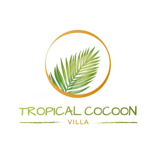 a logo for tropical coconut villa at Villa Tropical Cocoon in Mae Nam