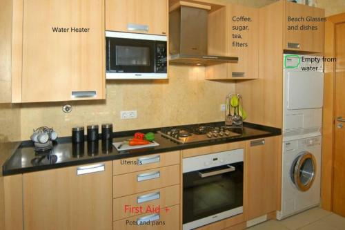 Beach Front Luxury T1 Apt Pools Garage Tennis