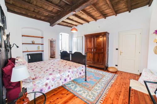 Posezení v ubytování Antico Loft di Famiglia in Centro Agliè