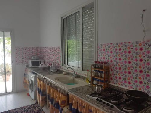 Dapur atau dapur kecil di Dar Fatouma