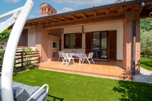 Zahrada ubytování Villa Baccolo