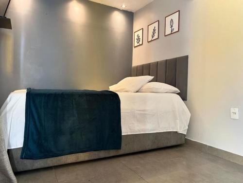 Ένα ή περισσότερα κρεβάτια σε δωμάτιο στο Flat Container Pontal do Atalaia