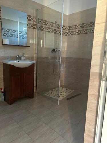 Koupelna v ubytování Gura Raului Casa de Vacanta