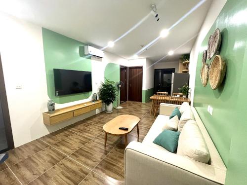 TV a/nebo společenská místnost v ubytování Mon's house