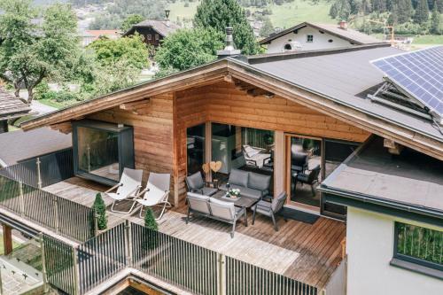 Balkón nebo terasa v ubytování Appartement Emma