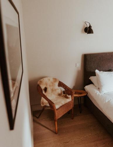 Ein Bett oder Betten in einem Zimmer der Unterkunft Hame on Skye