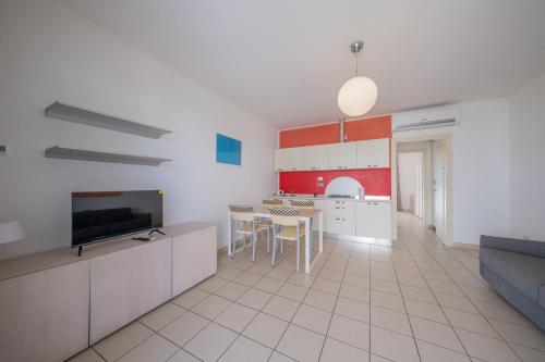 Kuchyň nebo kuchyňský kout v ubytování Solidago Residence