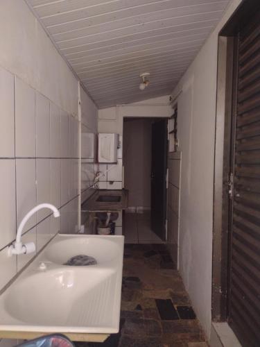 Et badeværelse på Pousada de Sá