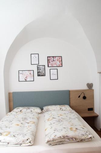 Cama o camas de una habitación en Gut Pecketsberg
