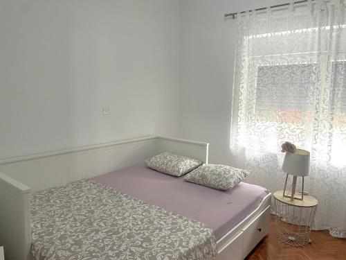 Postel nebo postele na pokoji v ubytování Apartman s M4 with the view