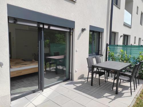Balkón nebo terasa v ubytování Apartmán X06
