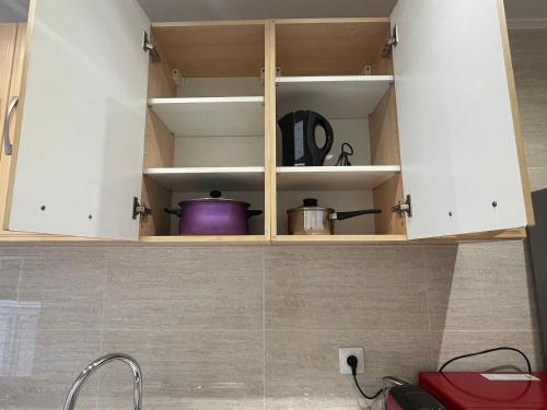 Dapur atau dapur kecil di Chez wang