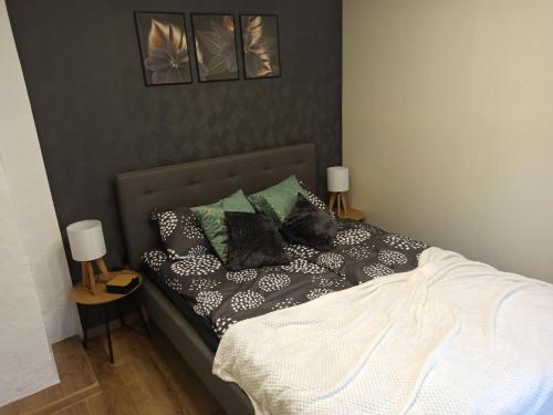 Voodi või voodid majutusasutuse Auga Holiday Homes toas