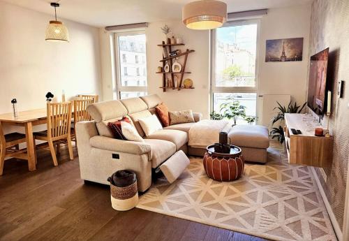 Chic appartement en plein Paris