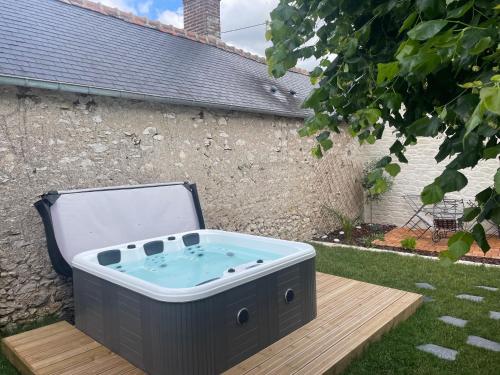 Κήπος έξω από το Gite le Tilleul entre Loire et Châteaux