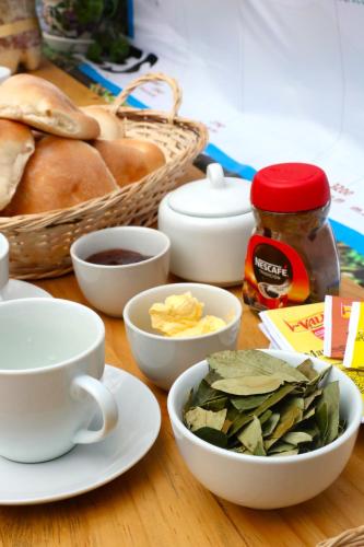 Comida en el bed and breakfast o alrededores