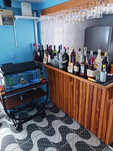 Ποτά στο Finch Flat Balcony Apartment