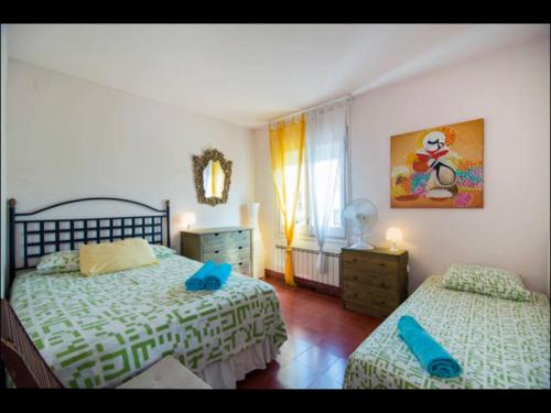 Ένα ή περισσότερα κρεβάτια σε δωμάτιο στο Holiday home Anexa