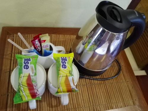 Kemudahan buat kopi dan teh di Luang Chumni Village