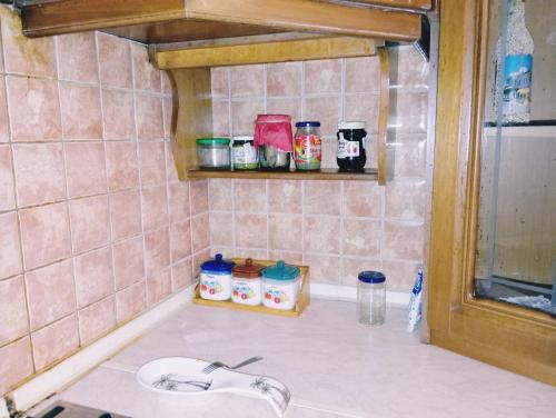 Η κουζίνα ή μικρή κουζίνα στο Floral Sweet Home