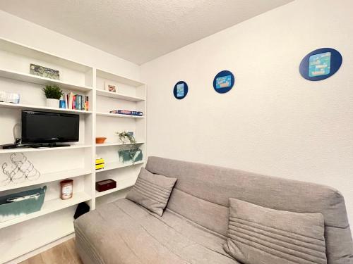 Appartement T3 face à la mer avec terrasse et parking privé à Sète