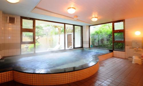 Koupelna v ubytování Dochu Land Shin Onsen