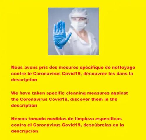 Tout confort ! Ville, Climatisation, Parking, Wifi, Calme, TV