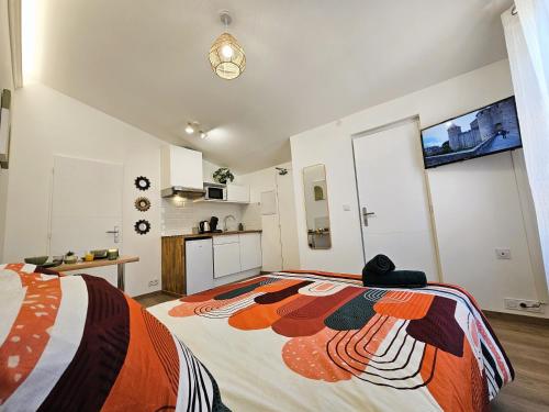 Tout confort ! Ville, Climatisation, Parking, Wifi, Calme, TV