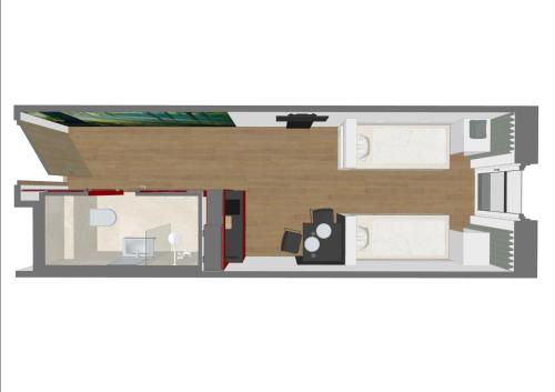 Κάτοψη του Timber One Boardinghouse Dorfen