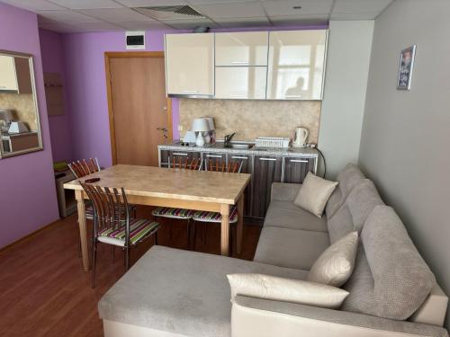 Posezení v ubytování Oasis-Apartament