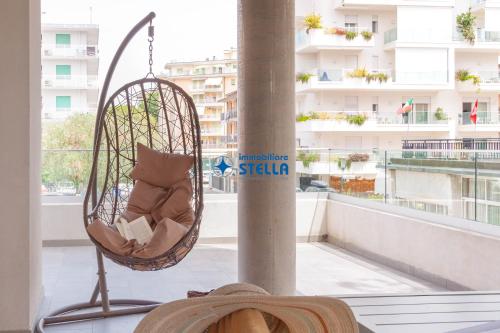 A balcony or terrace at Condominio Trento