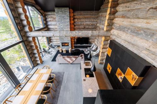 Гостиная зона в Luxury Villa Utsun Otso inc Hot Tub