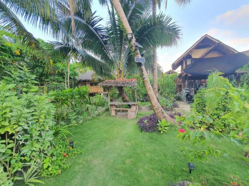 Zahrada ubytování Coleto Siargao