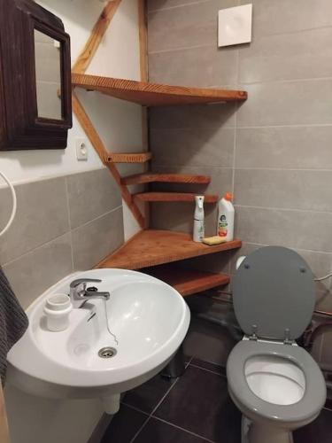 Ένα μπάνιο στο Petit Nid