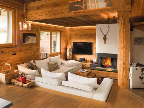 Posezení v ubytování Apartment Praz 11 by Interhome