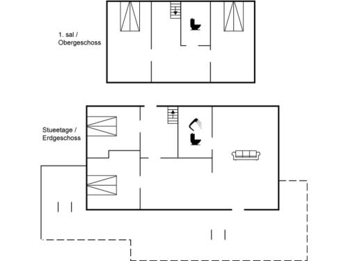 a schematic diagram of the experimental facility at Holiday Home Sissela - 5m from the sea by Interhome in Ebberup