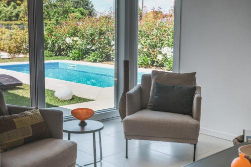 Πισίνα στο ή κοντά στο Villa My Lagozise